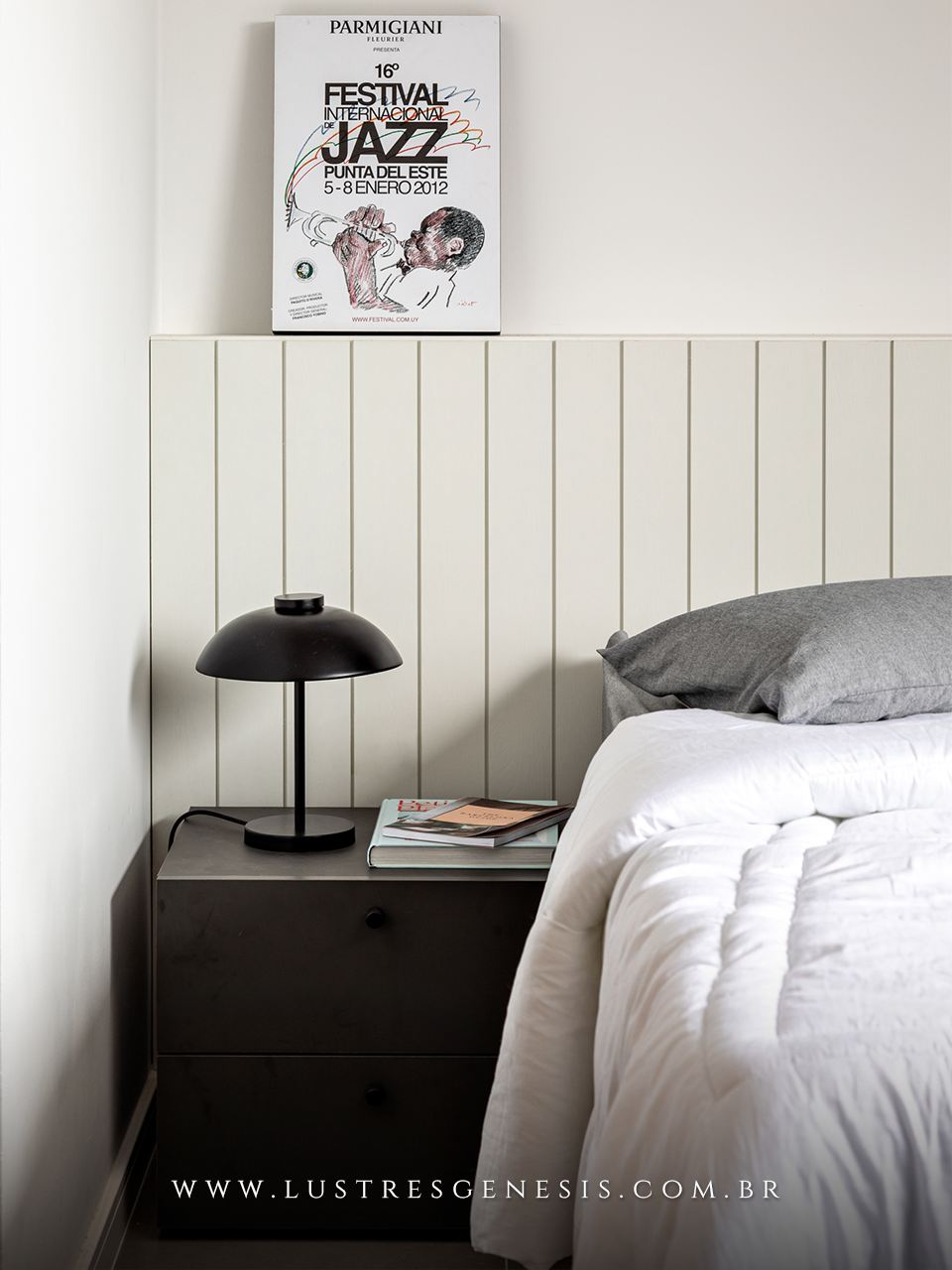 Abajur Minimalista SANN Bella Italia V&aacute;rias Cores Premium